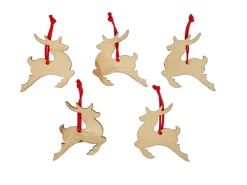 Erst-Holz Christbaumschmuck Holzschmuck Deko Herz