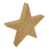 Erst-Holz Holzsterne aus Eiche Weihnachtsdekoration Stern Eiche 26 cm