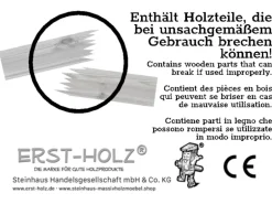 Erst-Holz Schöne Zirbenholzlaterne für Innenräume und Draußen als Dekoration