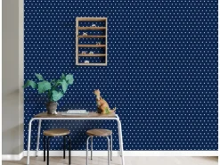 ESTAhome Tapete Sterne Marineblau 53 cm x 10,05 m 114944