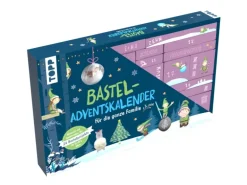 Familien-Bastel-Adventskalender - 24 Bastelprojekte mit Material
