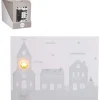 Fensteraufkleber Kirche Weiß batterieb. 22 x 29 cm