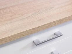 Flex-Well Classic Küchenzeile Florida 360 cm Weiß-Sonoma Eiche Nachbildung