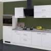 Flex-Well Exclusiv Küchenzeile Joelina 270 cm Weiß