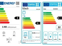 Flex-Well Exclusiv Küchenzeile Valero 270 cm Hochglanz Weiß-Sonoma Eiche