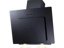 Flex-Well Exclusiv Küchenzeile Capri 310 cm Schwarz Matt-Endgrain Oak