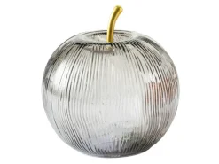 FlowerPower LED-Deko-Apfel Mela Grau