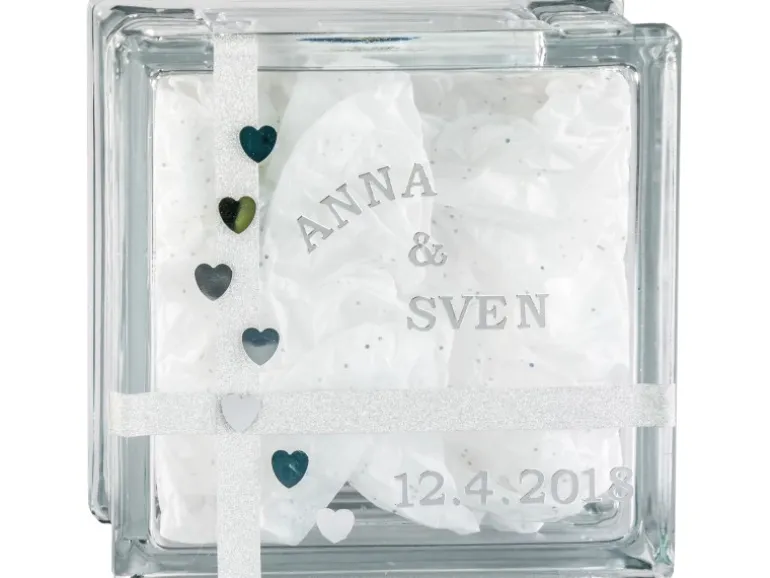 Fuchs Dekoglasstein Vollsicht