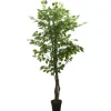 furnicato Ficusbaum Künstlich 1008 Blätter 180 cm Grün
