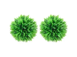 furnicato Künstliche Buchsbaumkugeln 2 Stk. 20 cm