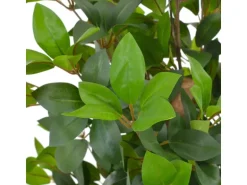 furnicato Künstliche Pflanze Lorbeerbaum mit Topf Grün 150 cm