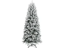 furnicato Künstlicher Weihnachtsbaum Beschneit 120 cm PVC&PE