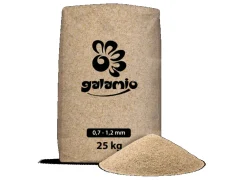 Galamio Quarzsand 0,7 - 1,2 mm 25kg x 40 Sack 1000kg Palette