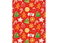 Geschenkpapier Weihnachten Kinder Rolle 10 m 5-fach sortiert