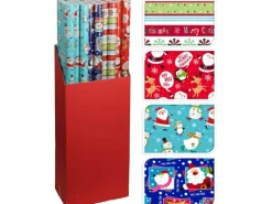 Geschenkpapier Weihnachten 500 cm x 100 cm 4fach sortiert