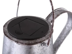 Globo 80 x LED Solarleuchte Metall Silbergrau 112 cm x 17 cm