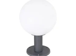 Globo Außenleuchte Ossy Ø 25 cm x 38 cm Anthrazit