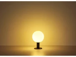 Globo Außenleuchte Ossy Ø 25 cm x 38 cm Anthrazit