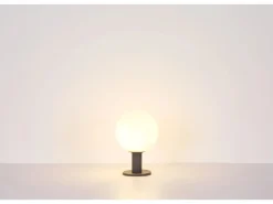 Globo Außenleuchte Ossy Ø 25 cm x 38 cm Anthrazit