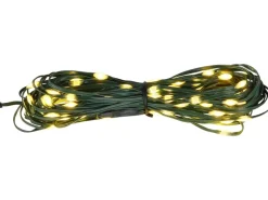 Globo LED-Lichterkette Gabri Dunkelgrün 100-flammig 12,9 m