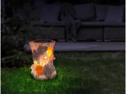 Globo LED-Solaraußenleuchte Baumstamm