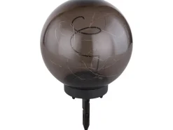 Globo LED-Solaraußenleuchte Kugel Ø 20 cm mit Lichterkette 30-flammig