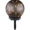 Globo LED-Solaraußenleuchte Kugel Ø 15 cm mit Lichterkette 20-flammig