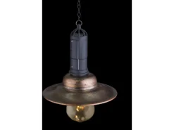 Globo LED-Solarhängeleuchte dunkles Metall