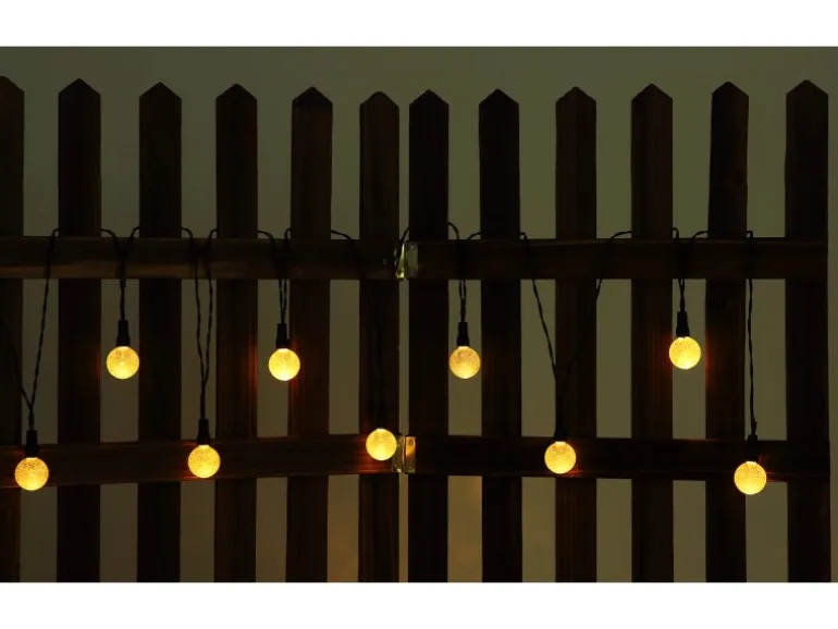 Globo Solarleuchte Kunststoff 15 cm Schwarz Matt