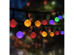 Globo Solarleuchte Kunststoff 15 cm Schwarz Matt