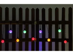 Globo Solarleuchte Kunststoff 15 cm Schwarz Matt