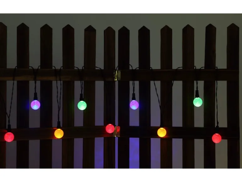 Globo Solarleuchte Kunststoff 15 cm Schwarz Matt