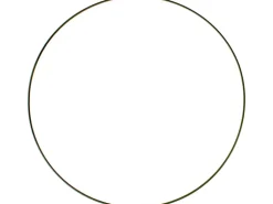 Glorex Metallring Schwarz 30 cm