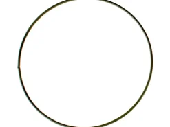 Glorex Metallring Schwarz 15 cm