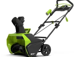 Greenworks Akku-Schneefräse GD40ST 40 V Grün