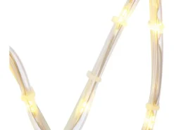 Großes Rentier Stehend 102 cm Transparent