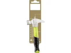 Hammer zum Hängen aus Glas und Polyresin 13 cm