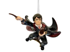 Harry Potter Weihnachtsanhänger 3D Harry Potter Auf Besenstiel 7 cm