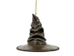 Harry Potter Weihnachtsanhänger Sprechender Hut 7 cm Dunkelbraun