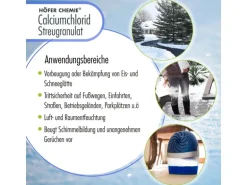 Höfer Chemie Calciumchlorid Streugranulat & Entfeuchtergranulat 5 x 25kg