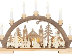 HGD LED-Lichterbogen Vor dem Dom 7-flammig 45 cm x 5 cm x 33 cm