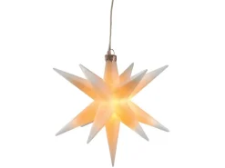 HGD LED-Stern Kunststoff für Innen Ø 8 cm Weiß