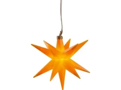 HGD LED-Stern Kunststoff für Innen Ø 8 cm Gelb