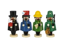 HGD Mini-Räucherfiguren Höhe 9 cm 4-fach Sortiert