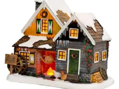 Hühnerfarm Batteriebetrieb L19,5 x B14,5 x H15,5 cm