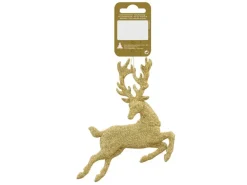 Hirsch Kunststoff Gold 13 cm x 13 cm