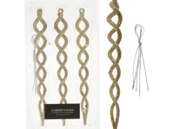 Hängedeko Eiszapfen Gold 3er Set