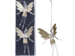 Hänge-Deko Engel 12 cm 2er-Set