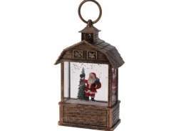 Hängedeko Laterne mit LEDs 14 cm 4fach sortiert