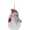 Hänge-Deko Weihnachtsfigur mit LED-Beleuchtung 3-fach sortiert